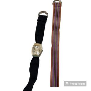 Watch with Nylon Watch Bands